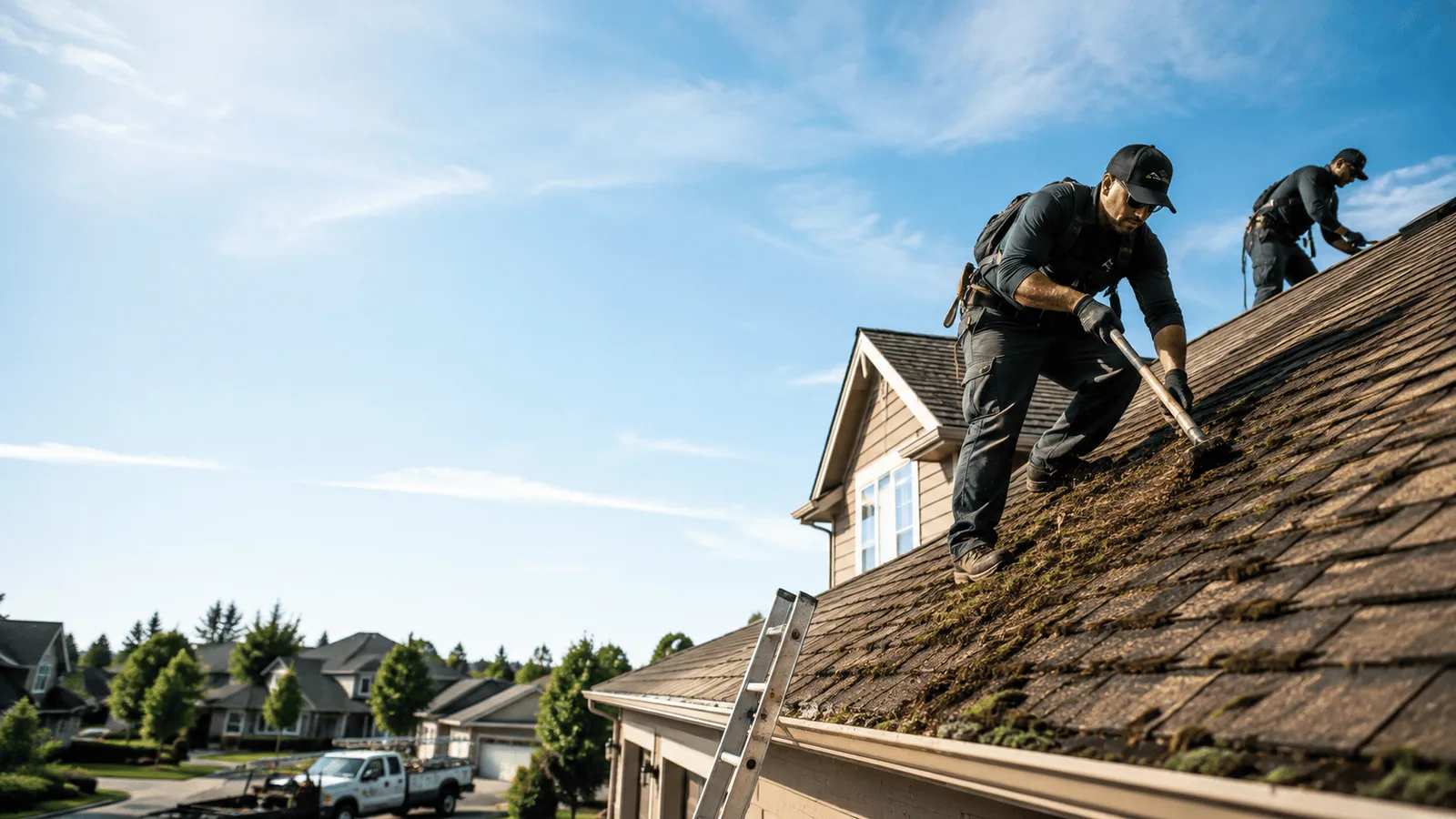 Roof Moss Removal in Cleburne, TX near me